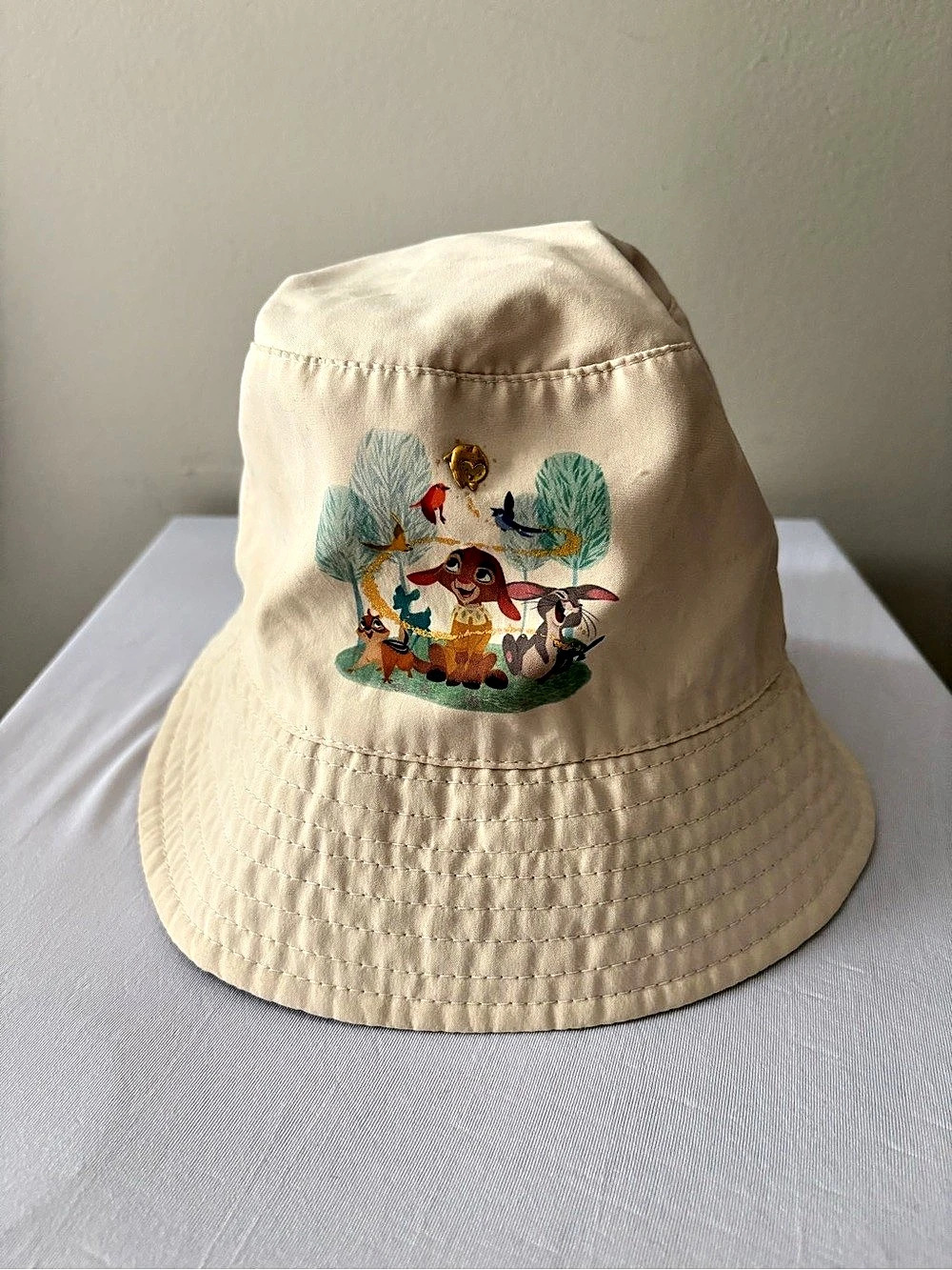 Disney Wish Beige Bucket Hat